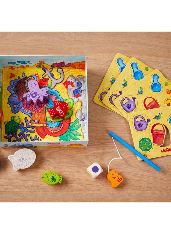 HABA - My Very First Games Here Fishy Fishy Magnetic Fishing Game For Ages 2+ (Made In Germany) - Image 1