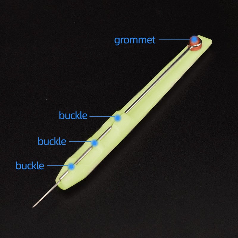 Hand Poke Pen: 3D Printed Sturdy 3 Card Slots - 10pcs 304L Stainless Steel Disposable Needles Tattoo Kit for Beginners Learners Tattoo Artists - Image 4