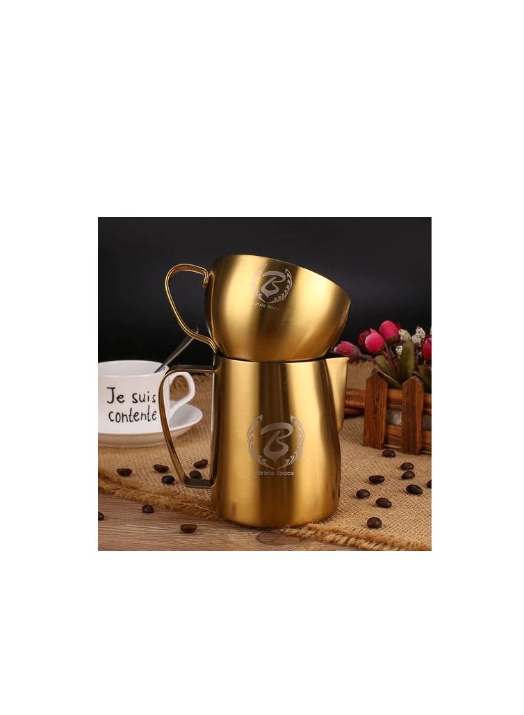 Barista Space كوب لاتيه فني من باريستا سبيس 250 مل - ساندي جولدن - Image 3