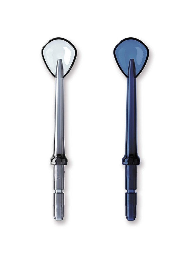 Waterpik Genuine Tongue Cleaner Tip, Water Flosser Tip Replacement, TC-100E, 2 Count (Assorted Colors) - Image 1