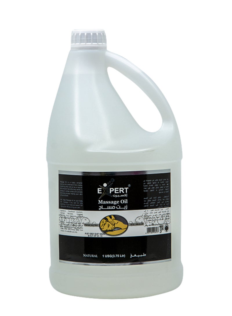 إكسبرت زيت مساج إكسبيرت – طبيعي – تغذية واسترخاء للجسم – 3.75 لتر