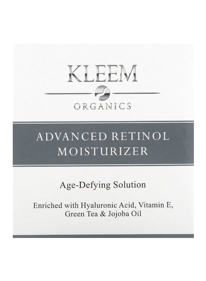 Kleem Organics, Advanced Retinol Moisturizer, Age-Defying Solution, 1.7 fl oz (50 ml)