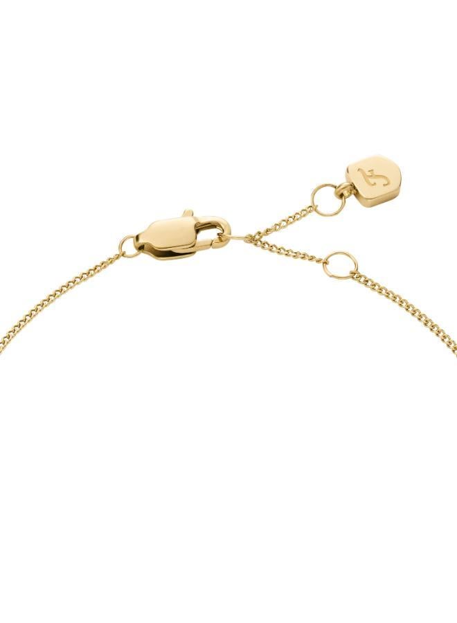 فوسيل سوار فراشة من الفولاذ المقاوم للصدأ بلمسة ذهبية - Image 4