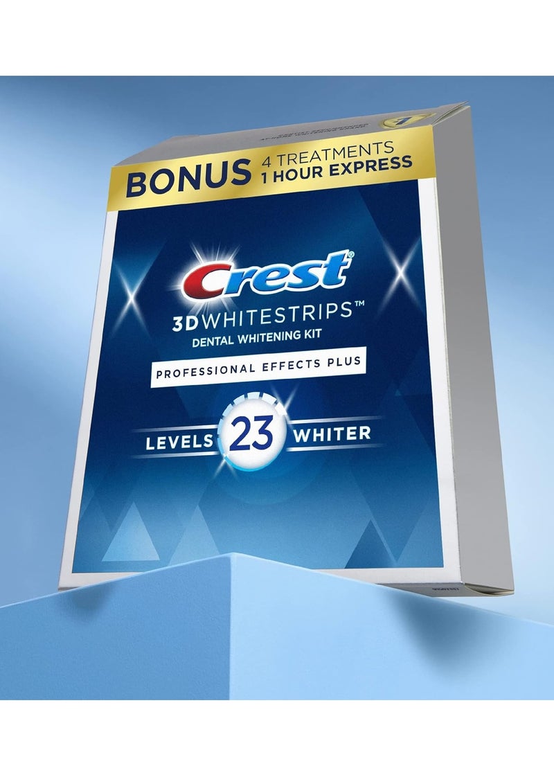 Crest - Crest 3D Whitestrips, Professional Effects Plus, Teeth Whitening Strip Kit, 48 Strips (24 Count Pack) - Image 1
