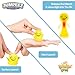 IPIDIPI TOYS ألعاب IPIDIPI Jumpeez صواريخ مضيئة 24 حبة ألعاب قاذفة نابضة للربيع هدايا سلة عيد الفصح للأطفال هدايا حفلات أعياد الميلاد حشوات بيض عيد الفصح حشوات حقائب الهدايا للبنات والأولاد - Image 4