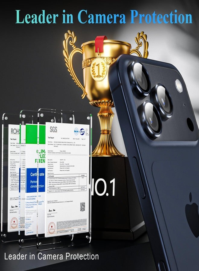 واقي عدسة الكاميرا YWXTW لهاتف 17 Pro/17 Pro Max باللون الأزرق - Image 2