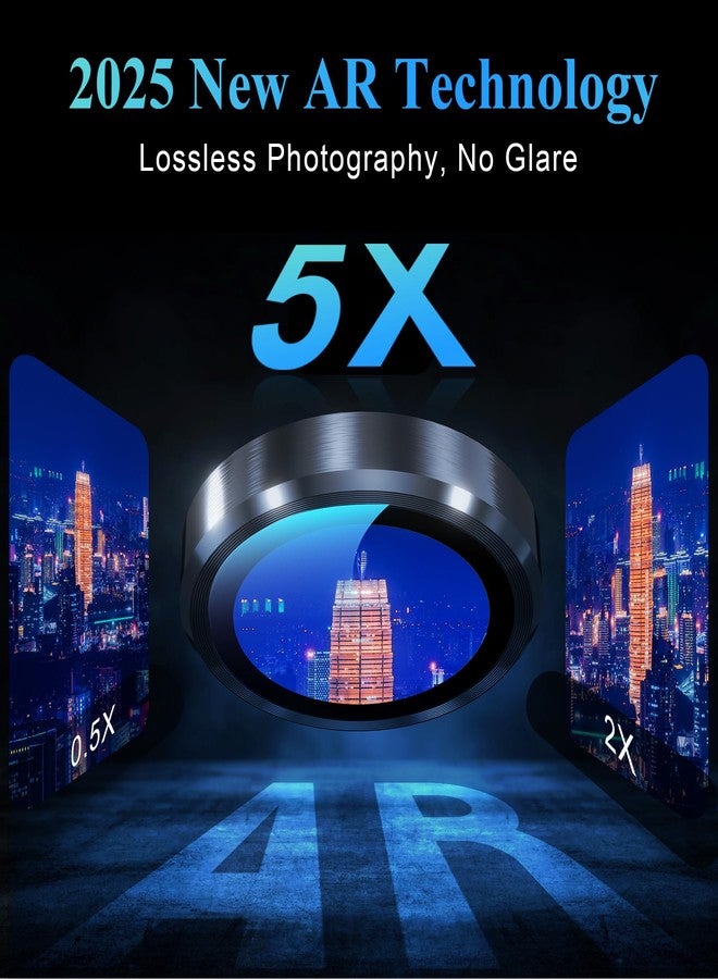 واقي عدسة الكاميرا YWXTW لهاتف 17 Pro/17 Pro Max باللون الأزرق - Image 4
