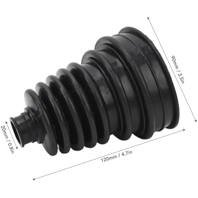 rayihni 2PCS Universal CV Boots Kit Constant Velocity Joint Boot Cover Used for Cars and Trucks Highly Flexible Silicone Drive Shaft Dust Protector - Image 3