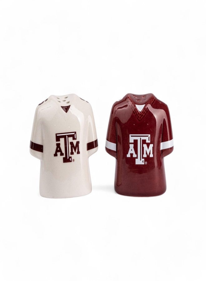 The Memory Company Officially Licensed Team Jersey Salt n Pepper Shakers, Texas A&M University - Image 1