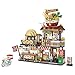 TOY PLAYER Street View Noodle Shop Mini Building Blocks MOC Creative Building Toys Model Set for Girls 79 Years Old 870 PCS Simulation Architecture Construction Toy Gift Idea for Kids Adults - Image 3