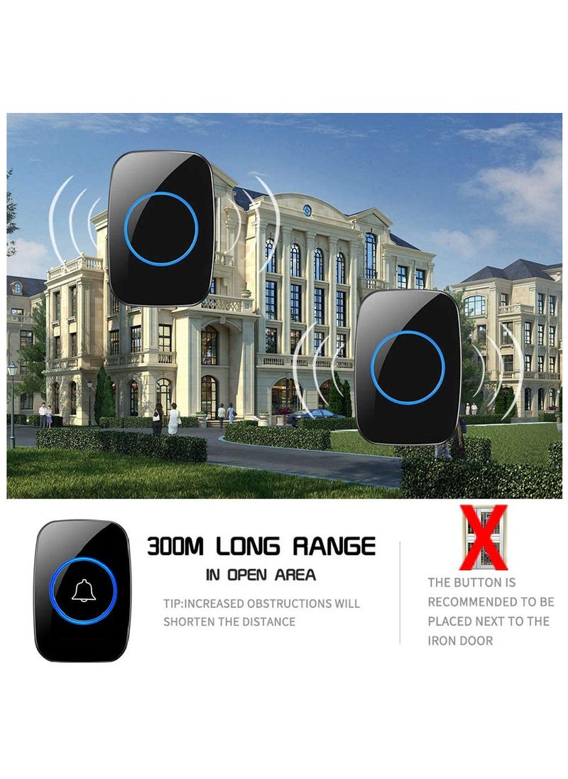 Professional Waterproof Mini Doorbell Black - pzsku/Z0CCFF9C67CFA2504E1A4Z/45/_/1689674505/8eb6210b-8b10-4244-821b-79dc494977bb