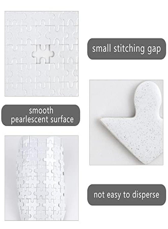 MAIKESUB Sublimation Puzzle Blanks 10 Sets Heart Shaped Jigsaw Puzzles Blank Cardboard Material - Image 4