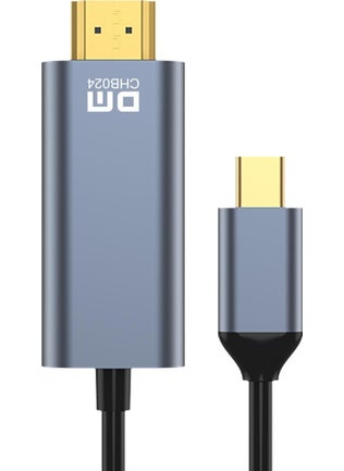 DM CHB024 Type-C To Male H I 4K 30Hz Converter Cable 1.8 Meters  - Image 4
