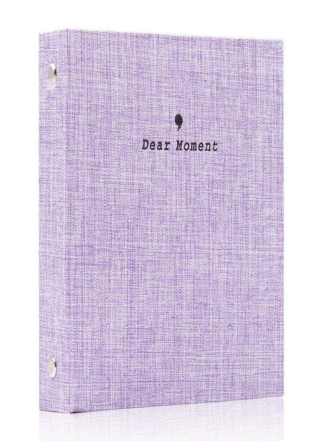 Ablus 100 Pocket Mini Photo Album - Fits Fujifilm Instax & Polaroid Snap Plus Kodak Mini Films (Perple) - Image 1