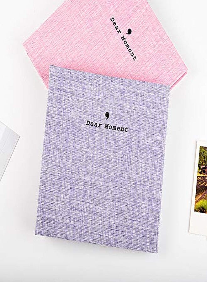Ablus 100 Pocket Mini Photo Album - Fits Fujifilm Instax & Polaroid Snap Plus Kodak Mini Films (Perple) - Image 4