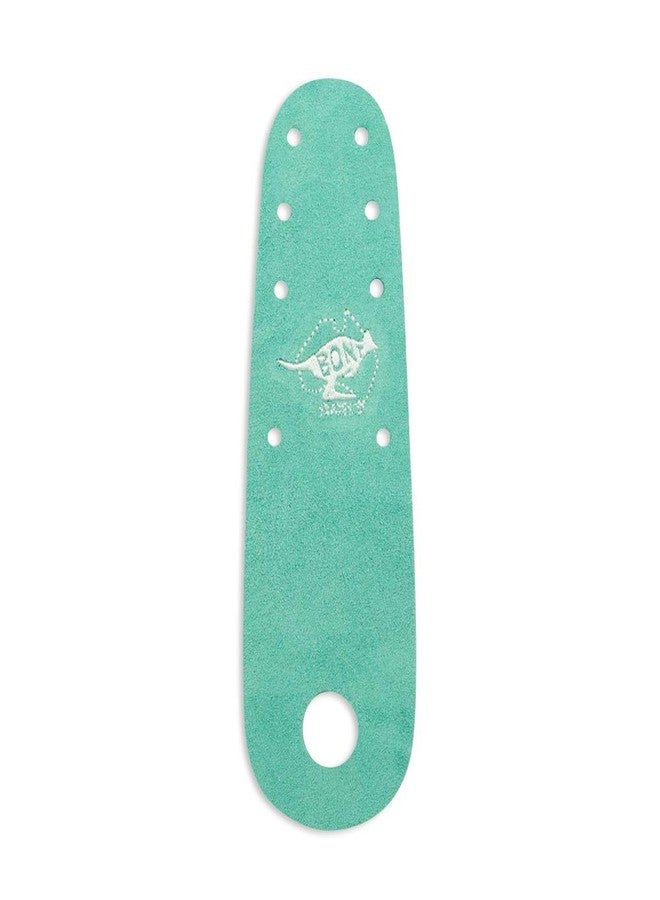 Bont Roller Skates - New 100% Australian Suede Flat Toe Guard Protectors - Roller Skate Derby Figure - Pair - Pistachio Green Suede - Image 5