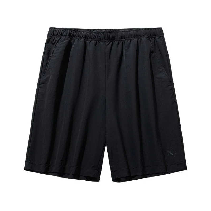 انتا Men’s Lightweight Woven Shorts with Elastic Waist