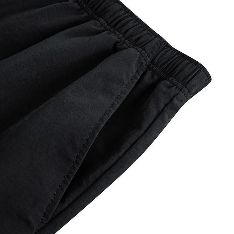 ANTA Black Men’s Lightweight Woven Shorts with Elastic Waist for Men | Best Price UAE