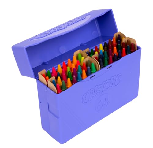Crayola Crayon Box (64 Count), With Limited Edition Colors & Plastic Case, Arts & Crafts Coloring Supplies for Kids, Back to School Essentials, Ages 3+ - Image 5