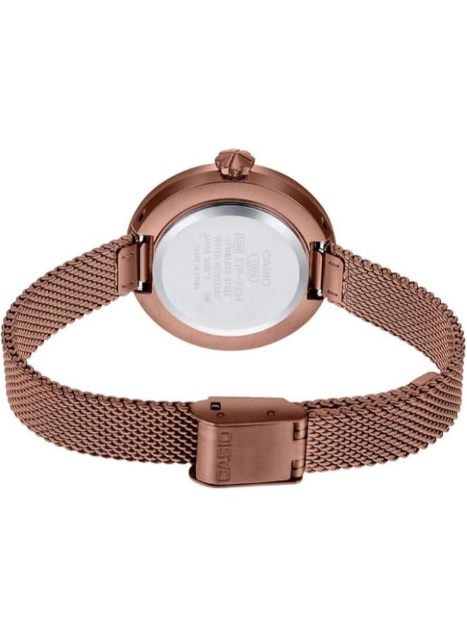 Casio Enticer Ladies Black Dial Women's Watch LTP-E154MR-1ADF - Image 4