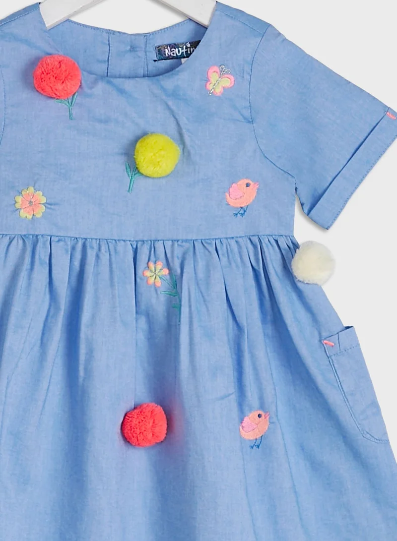 Nautinati Embellished Empire Dress