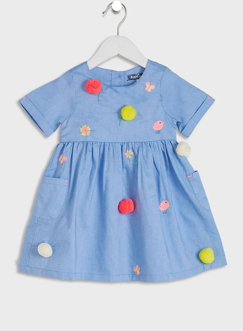 Nautinati Embellished Empire Dress