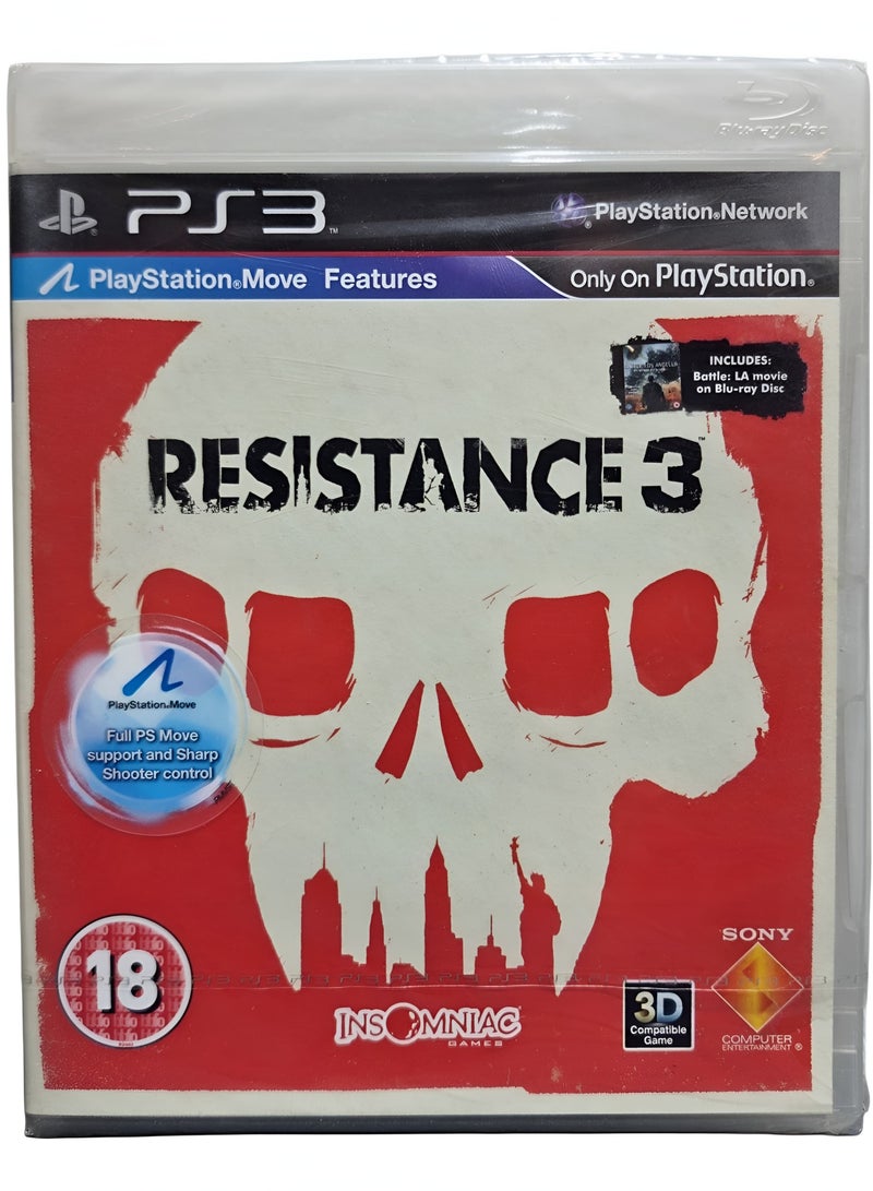 PlayStation RESISTANCE 3 - PlayStation 3 (PS3) - Image 1