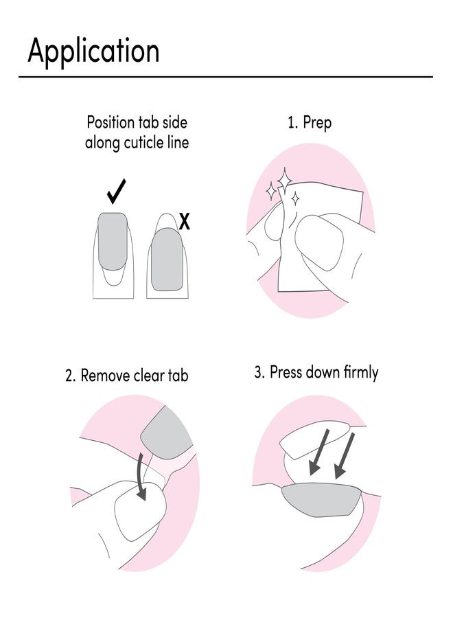 DASHING DIVA مجموعة أظافر داشينغ ديفا ماجيك بريس - مجموعة الأحلام بالألوان الباستيلية - أظافر قصيرة مربعة قابلة للضغط - شغف وردي وسلام داخلي - جل طويل الأمد - يدوم حتى 7 أيام - مجموعتان - Image 4