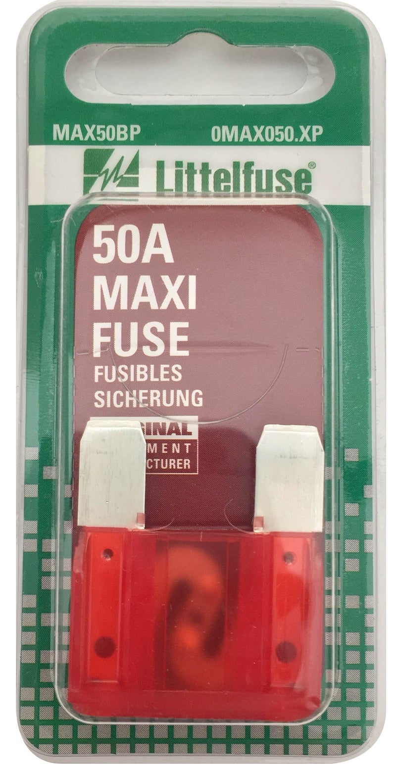 Littelfuse 0MAX050.XP MAXI 32 Volt 50 Amp Carded Fuse - Image 5