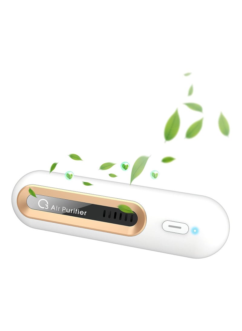 Mini USB Fridge Deodorizer – Portable Rechargeable Refrigerator Deodorizer, Compact Ozone Air Purifier for Fridge, Car, Closet, Shoe Cabinet | More Effective Than Charcoal Bags | Long-Lasting Odor Control - Image 1