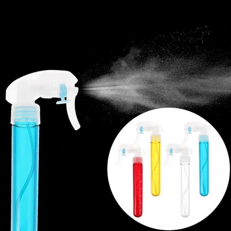 4pcs Hair Styling Water Mister Spray Bottles, Blue Yellow Red, Continuous Fine Mist Sprayer for Salon and Home Barber Use - Image 5