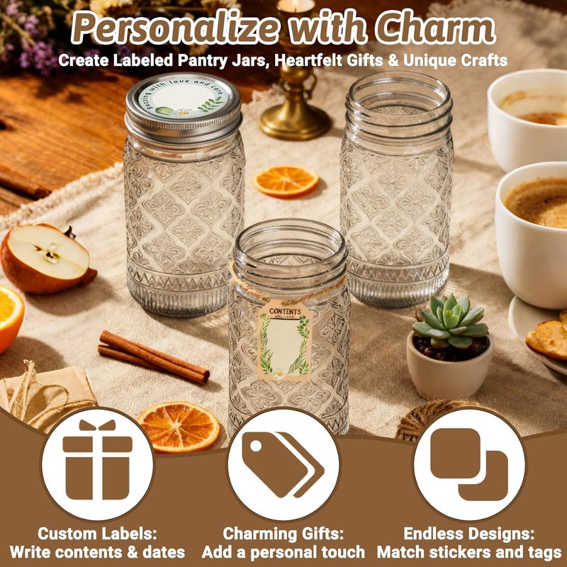 StarSide 32oz mason jars 12pcs with lids - Image 2