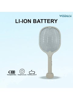 WEIDASI WEIDASI Mosquito Lure Lamp, Rechargeable Insect Killer, Mosquito Swatter, Anti Mosquito Bat, 3000V Out  WD960  - Image 1