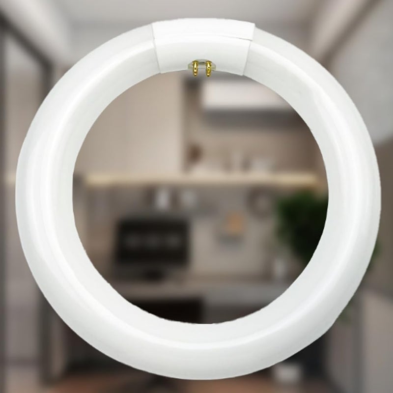 2 8-inch 22-watt T9 ring fluorescent bulbs (ceiling lamp replacement) White - Image 2