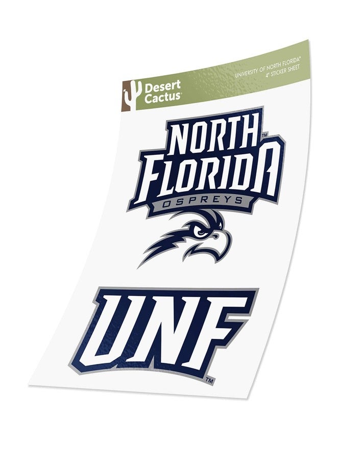 Desert Cactus University of North Florida UNF Ospreys Sticker Vinyl Decal Laptop Water Bottle Car Scrapbook (4 Inch Set V1) - Image 3