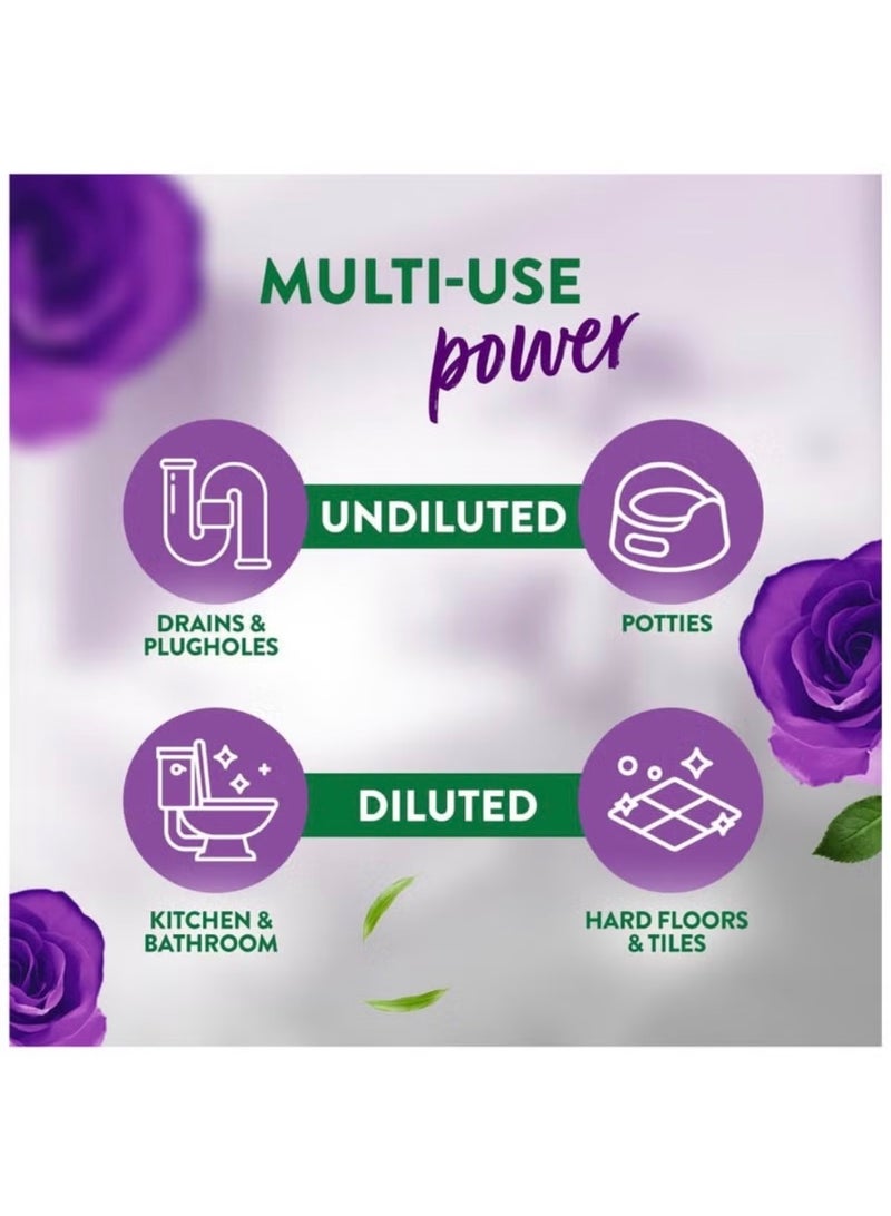 زوفلورا مطهّر مُركّز متعدد الاستخدامات برائحة أزهار منتصف الليل – 120 مل - Image 2