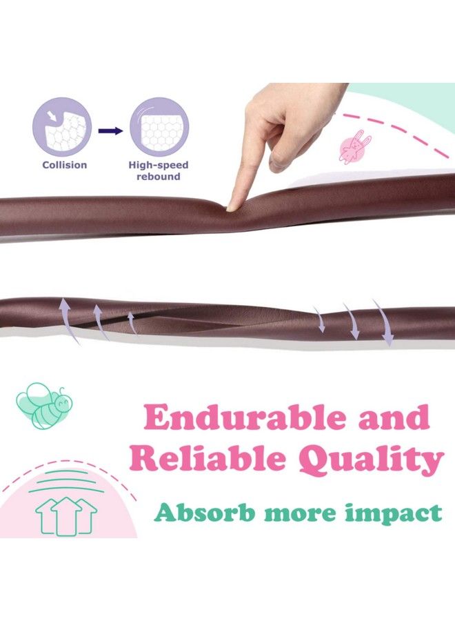KidDough Baby Proofing Safety Strip And Corner Guard ; Extra Thick Safety Soft Cushion Edge Corner Protector Guard ; Table Corner Guard ; Corner Protector (2 Mtrs Roll + 4 Guards) - Image 5