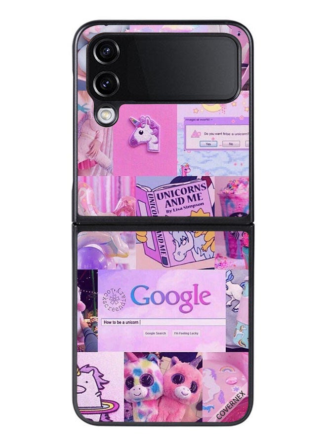 Covernex Protective Case Cover For Samsung Galaxy Z Flip 4 Hobbies - Image 1