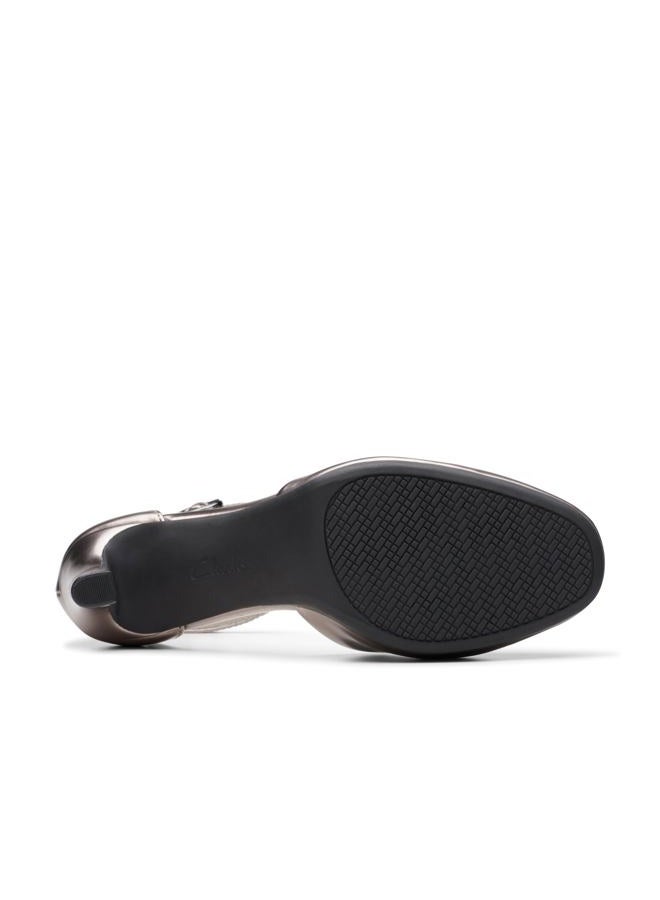clarks حذاء أمبير 2 كوف للنساء، معدن رمادي صناعي، 42.5 EU - Image 4