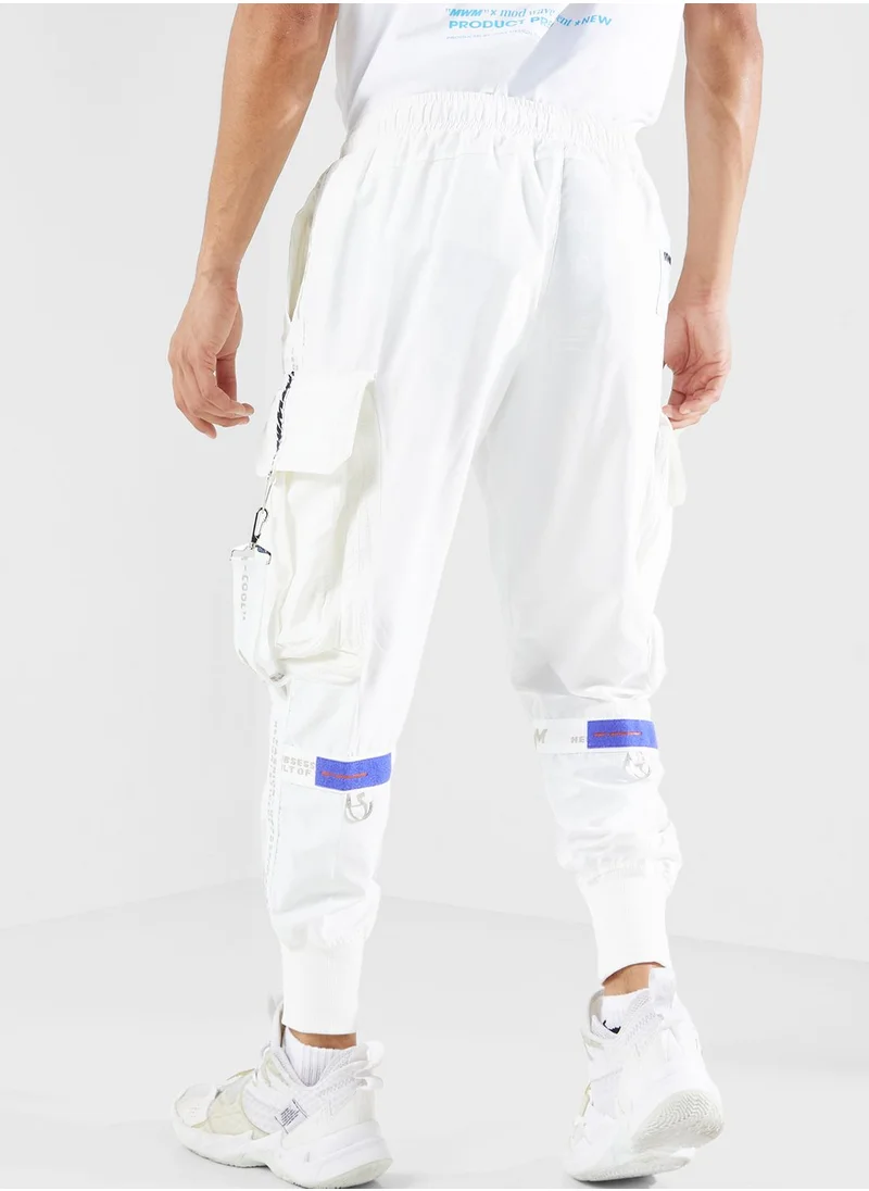 mod wave movement Pantalón Mwm Cargo Utility 2.0 Negro