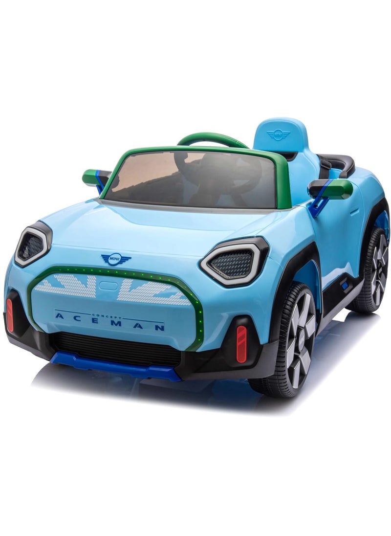 Lovely Baby Mini Aceman Electric Ride On Car - Blue  - Image 1