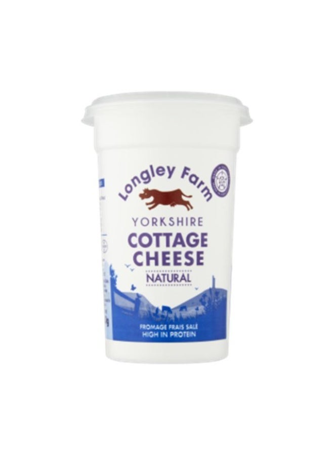 Longley Farm Cottage Cheese, Natural - 250g, UK - Image 1