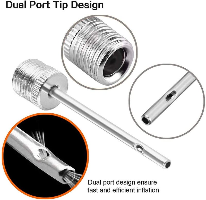 HDNNC Ball Pump Needle, Air Pump Needle, Inflation Needles Nozzle for Basketball Football Volleyball Swim Ring Balloon, All Other Sports Balls -10PACK - Image 2