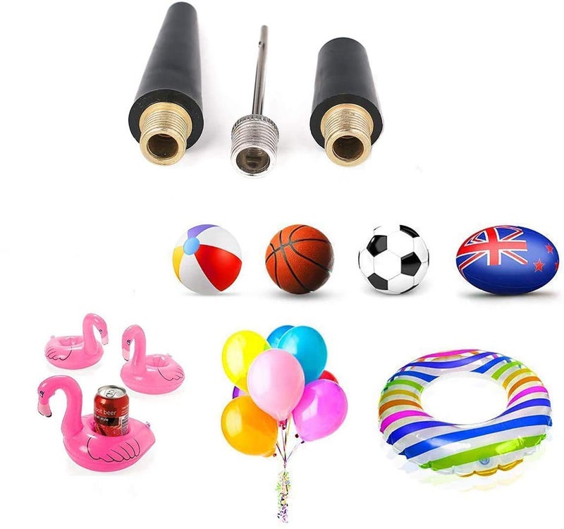 HDNNC Ball Pump Needle, Air Pump Needle, Inflation Needles Nozzle for Basketball Football Volleyball Swim Ring Balloon, All Other Sports Balls -10PACK - Image 3