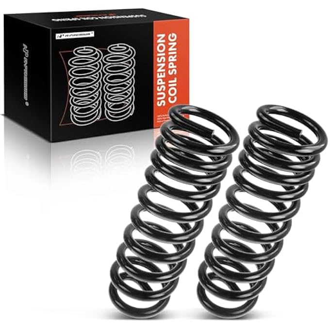A-Premium Front Coil Springs Compatible With Ford F150 F250 F350 F100 E150 Econoline E100 Econoline Club Wagon Driver And Passenger Side 2Pc Set - Image 2