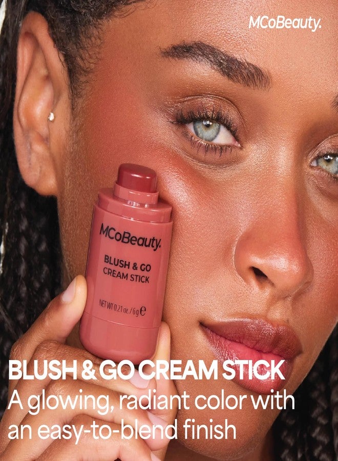MCoBeauty Blush & Go Cream Stick - Baby Pink - Image 2