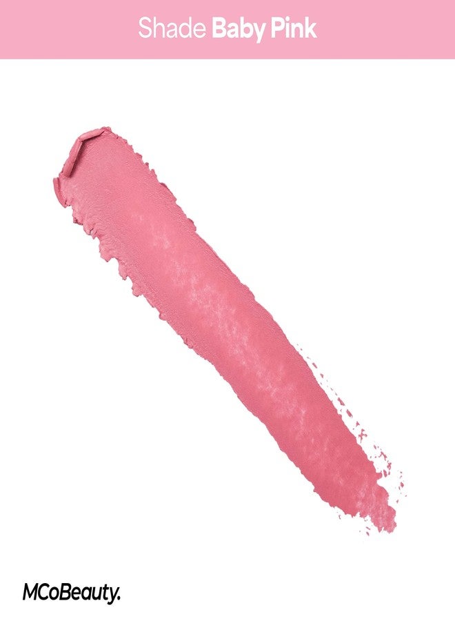 MCoBeauty Blush & Go Cream Stick - Baby Pink - Image 5