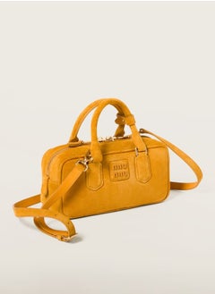Miu Miu Arcadie padded suede top-handle bag  - Image 2
