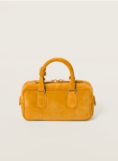 Miu Miu Arcadie padded suede top-handle bag  - Image 3