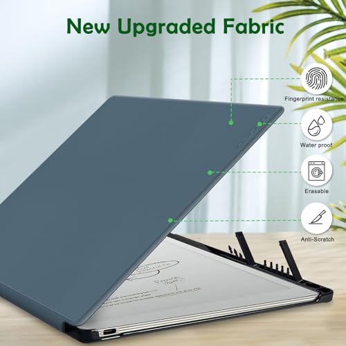 Aippdo Case for Remarkable Paper Pro Tablet 11.8" (Released in 2024), Hard Back Shell Protective Book Folio Cover with Built-in Pen Holder, with Auto Sleep/Wake Function. - Image 3